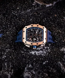 Fashionable Men’s Quartz Watch with Sapphire Crystal & 50M Water Resistance