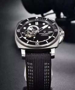 Top Diving Mechanical Watch – 43mm Sapphire, Fashionable Men’s Timepiece