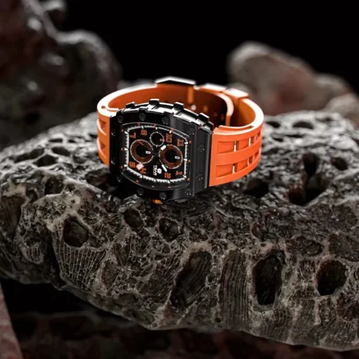 Luxury Stainless Steel Wristwatch with Sapphire Crystal - Image 7