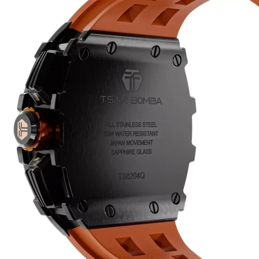 Luxury Stainless Steel Wristwatch with Sapphire Crystal - Image 3