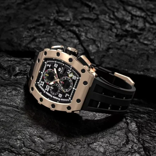 Luxury Waterproof Stainless Steel Sport Watch - Image 3
