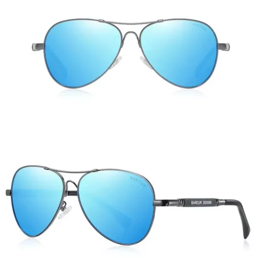 Titanium Alloy Polarized Sunglasses - Image 3