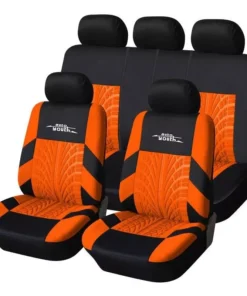 Universal Fashion Tire Trace Style Car Seat Cover Set