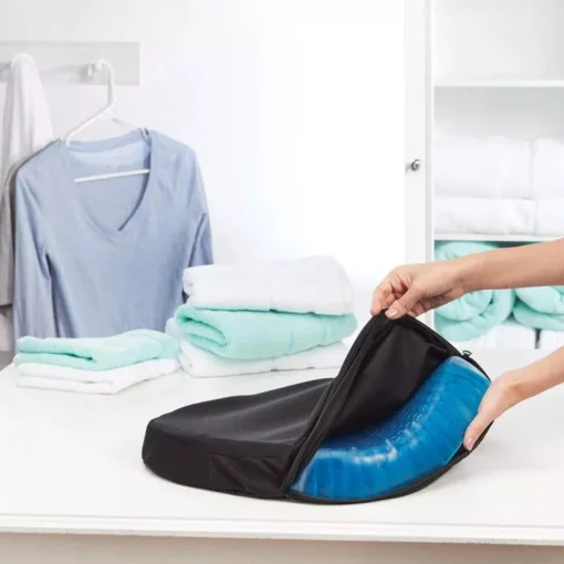 Breathable Gel Chair Cushion with Honeycomb Design - Image 5