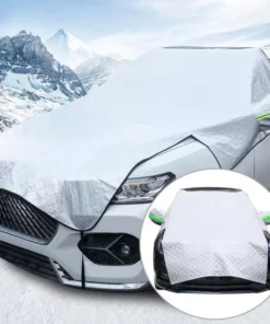 Winter Car Protection: Lengthen & Thicken Windshield Snow Cover