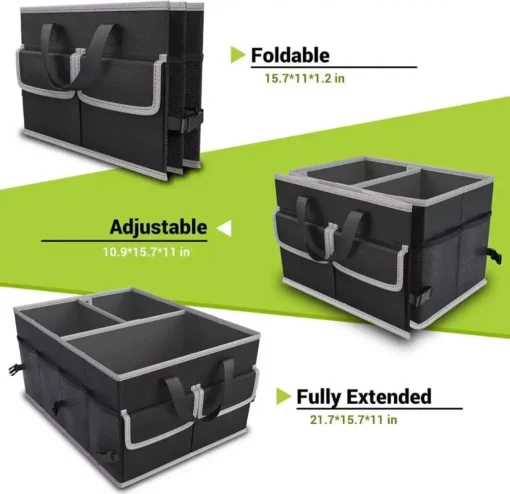 Compact Car Trunk Organizer - Image 3