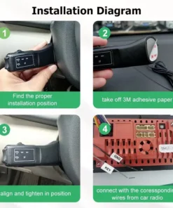 Universal Multi-Functional Car Steering Wheel Remote Control