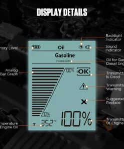 Advanced Engine Oil Quality and Temperature Tester for Gasoline and Diesel Cars