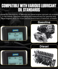 Advanced Engine Oil Quality and Temperature Tester for Gasoline and Diesel Cars