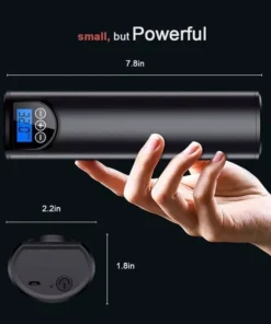 Portable 12V 150PSI Electric Air Pump with LCD Display