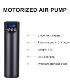Portable 12V 150PSI Electric Air Pump with LCD Display