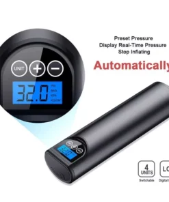 Portable 12V 150PSI Electric Air Pump with LCD Display