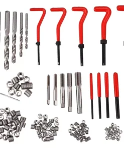 131 Pcs Comprehensive Engine Thread Repair Kit for Auto and Motorcycle Maintenance