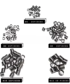 131 Pcs Comprehensive Engine Thread Repair Kit for Auto and Motorcycle Maintenance