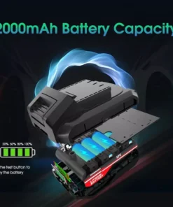 Portable Digital Tire Inflator – Handheld, Wireless, Rechargeable Air Compressor