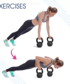 Solid Cast Iron Kettlebell for Strength Training