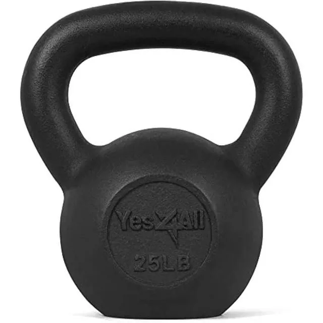Solid Cast Iron Kettlebell for Strength Training