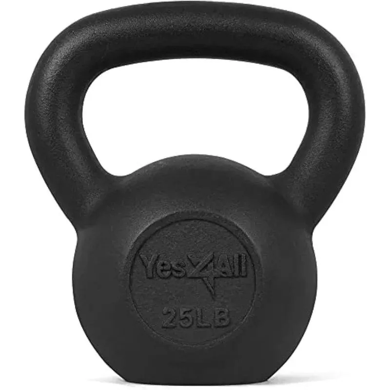 Solid Cast Iron Kettlebell for Strength Training