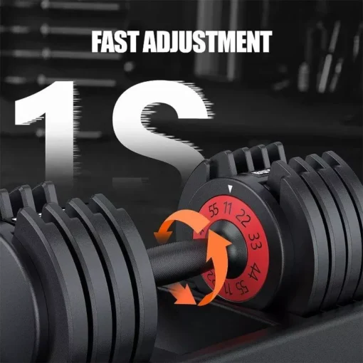 Versatile 55LB Adjustable Dumbbell - Image 3