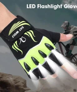 LED Light-Up Cycling Gloves