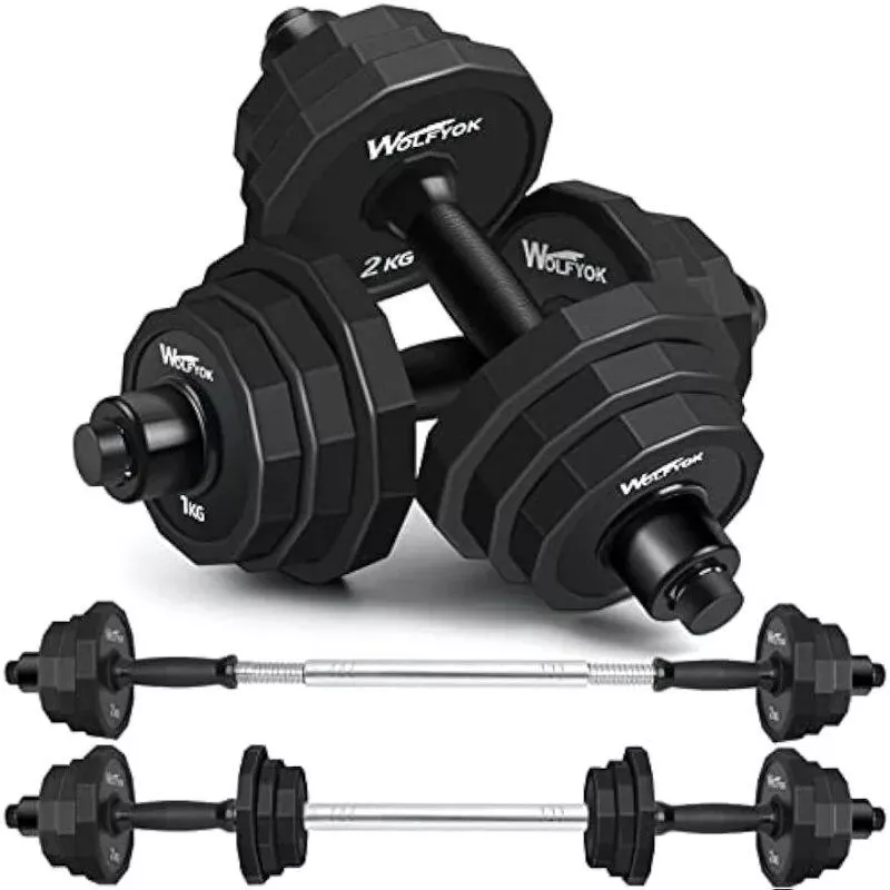 66 LBS Adjustable Cast Iron Dumbbell Set