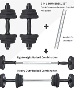 66 LBS Adjustable Cast Iron Dumbbell Set
