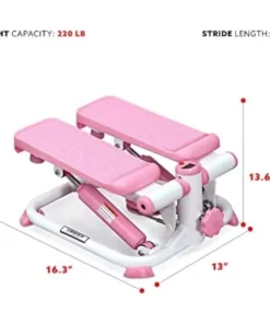 Pink Portable Mini Stair Stepper