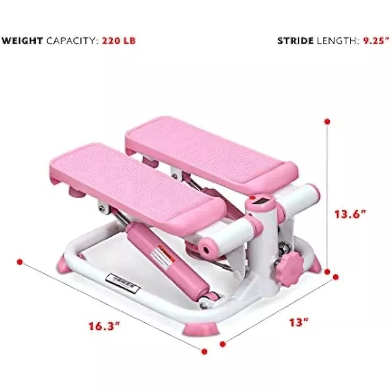 Pink Portable Mini Stair Stepper