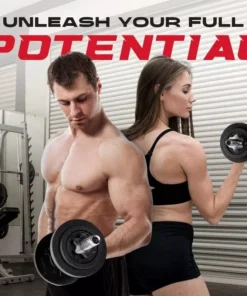 Adjustable Cast Iron Dumbbell Set for Full Body Workout