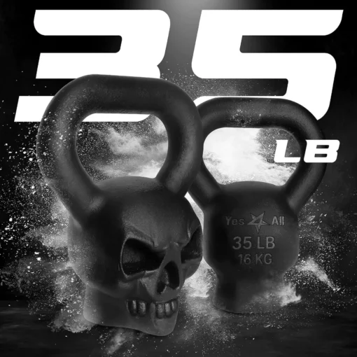 Skull Kettlebells 35 lbs - Image 4
