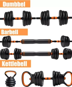 Adjustable Dumbbells Weights Set 44lbs