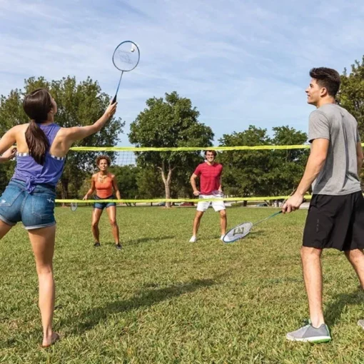 Premium 2-in-1 Volleyball and Badminton Net Set - Image 2
