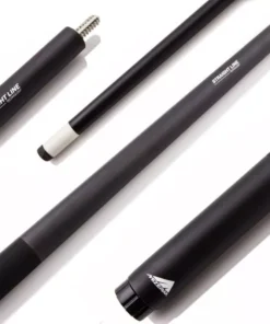 Elite 58″ Matte Black Composite Warp-Resistant Snooker Cue with Leather Tip