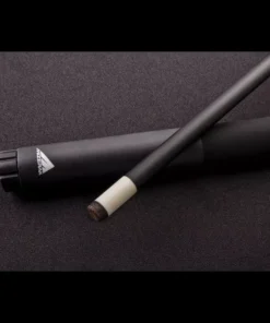 Elite 58″ Matte Black Composite Warp-Resistant Snooker Cue with Leather Tip