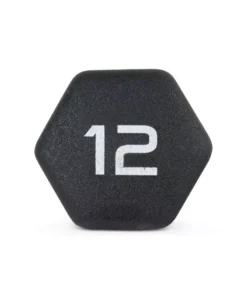 12/15lb Hexagonal Neoprene Dumbbell Set