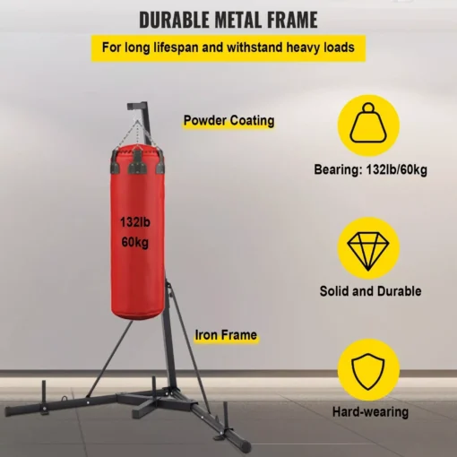 Adjustable Height Punching Bag Stand - Image 5