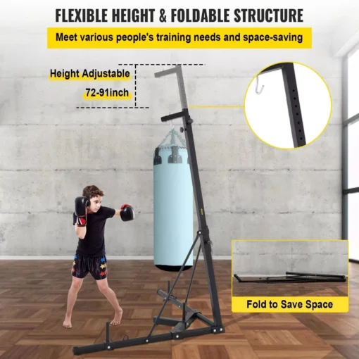 Adjustable Height Punching Bag Stand - Image 6