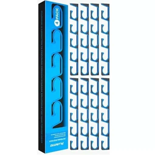 Horizontal Wall/Ceiling Mounted Fishing Rod Rack
