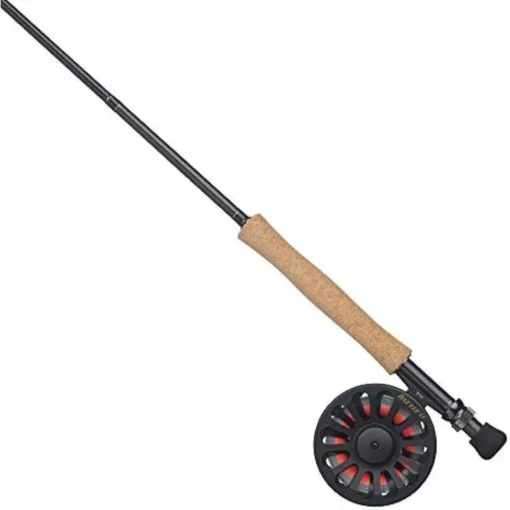 Elite Black Fly Fishing Rod and Reel Combo - Image 4
