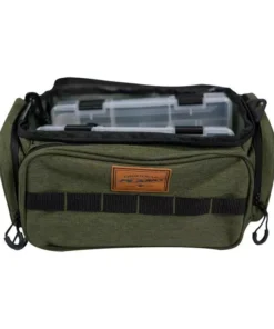 Compact Fishing Tackle Bag with Dual Stowaways