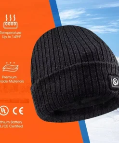 Winter Warmth Rechargeable Heated Beanie