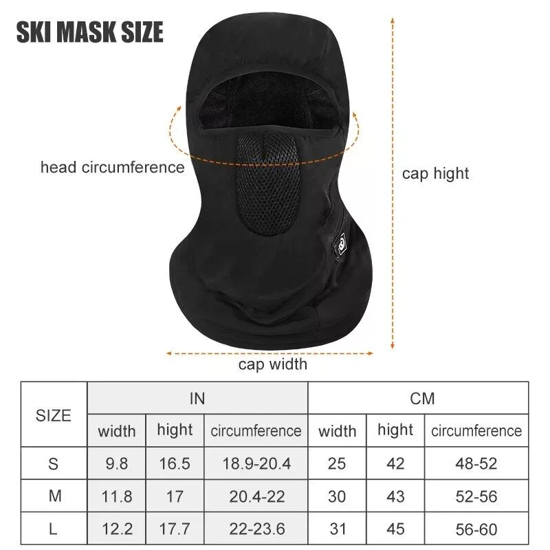 Heated Winter Balaclava