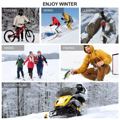 Rechargeable Thermal Ski Socks with 3-Zone Heating - Image 7