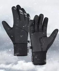 All-Season Reflective Touchscreen Thermal Gloves