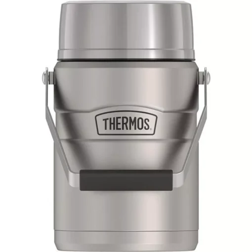 47 Oz Matte Steel Vacuum-Insulated Food Jar