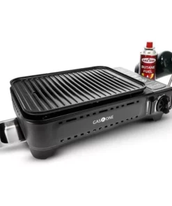 Dual Fuel Portable Camping Grill Gas Stove with Carrying Case