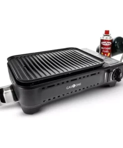 Dual Fuel Portable Camping Grill Gas Stove with Carrying Case