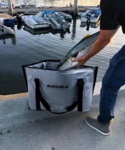 Insulated 27.5QT Waterproof Fish Bag Cooler