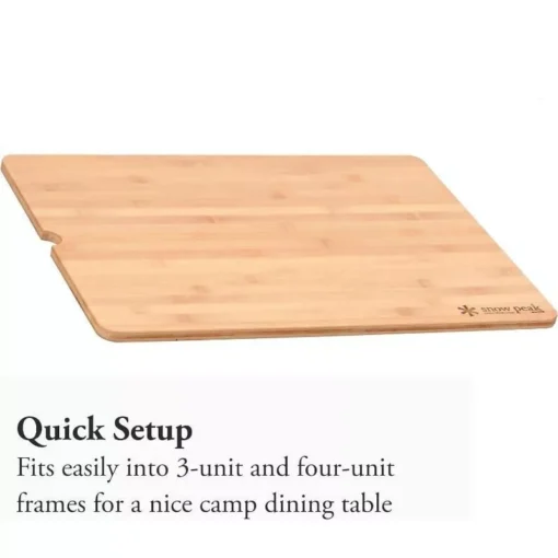 Bamboo Portable Camping Table Insert - Image 4