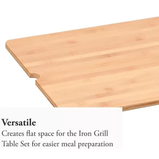 Bamboo Portable Camping Table Insert - Image 5